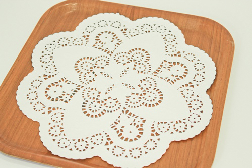 5 Flower Paper Doily - 12.5 inch 5 Flower Paper Doily - 12.5 inch